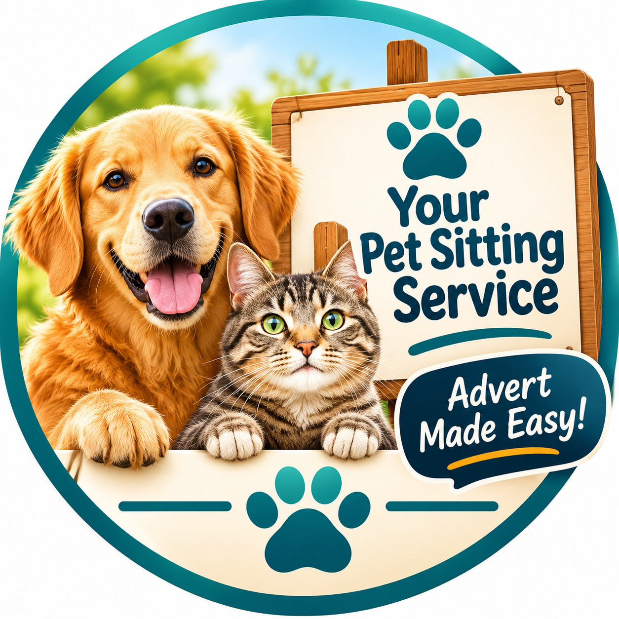 First Pet-Sitting Advert artwork